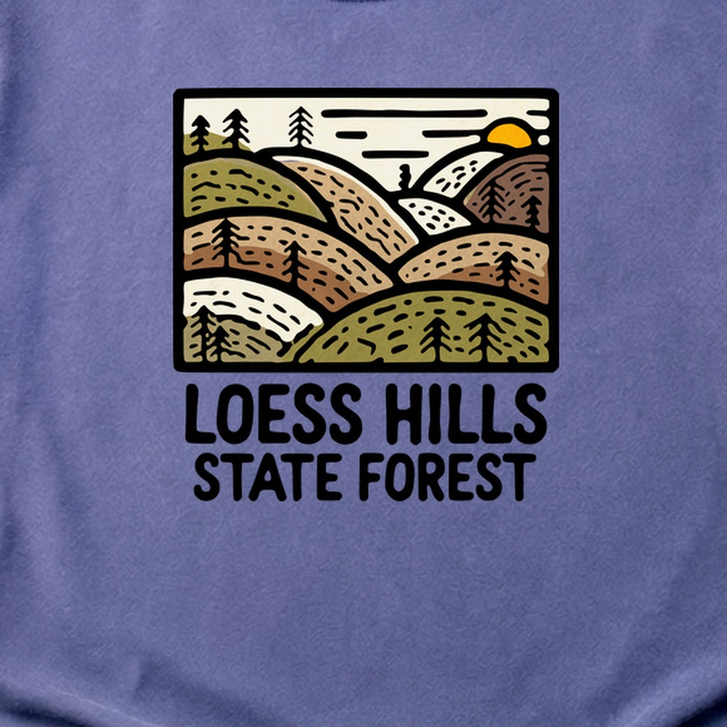 Loess Hills State Forest Cotton T-Shirt