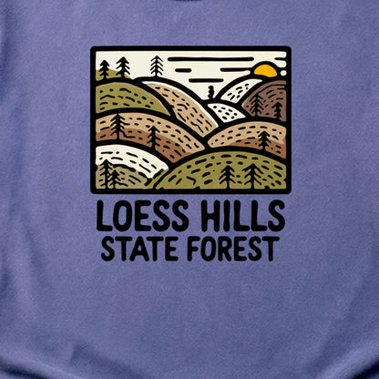 Loess Hills State Forest Cotton T-Shirt