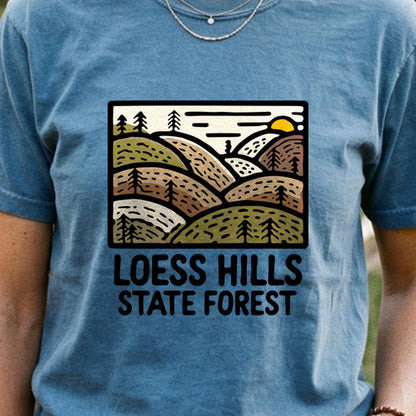 Loess Hills State Forest Cotton T-Shirt