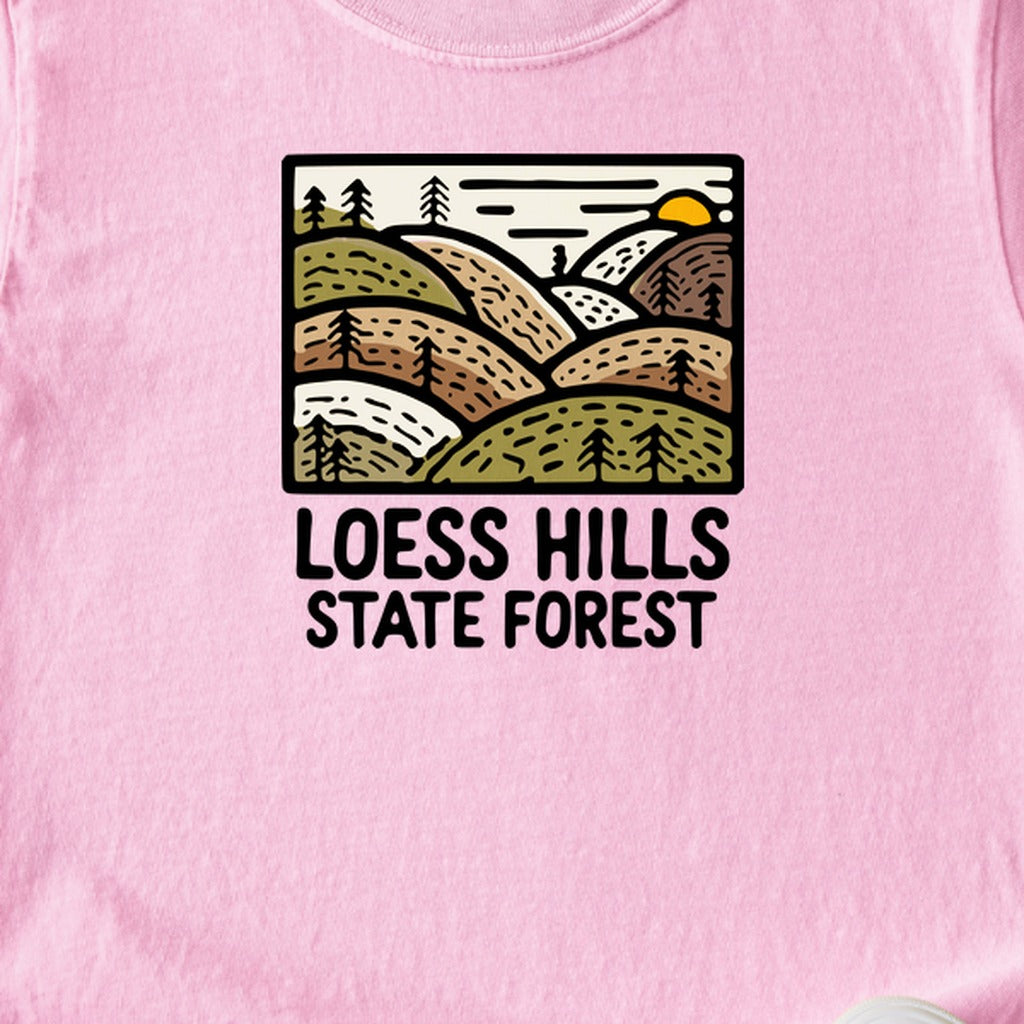 Loess Hills State Forest Kids Cotton T-Shirt