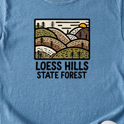 Loess Hills State Forest Kids Cotton T-Shirt