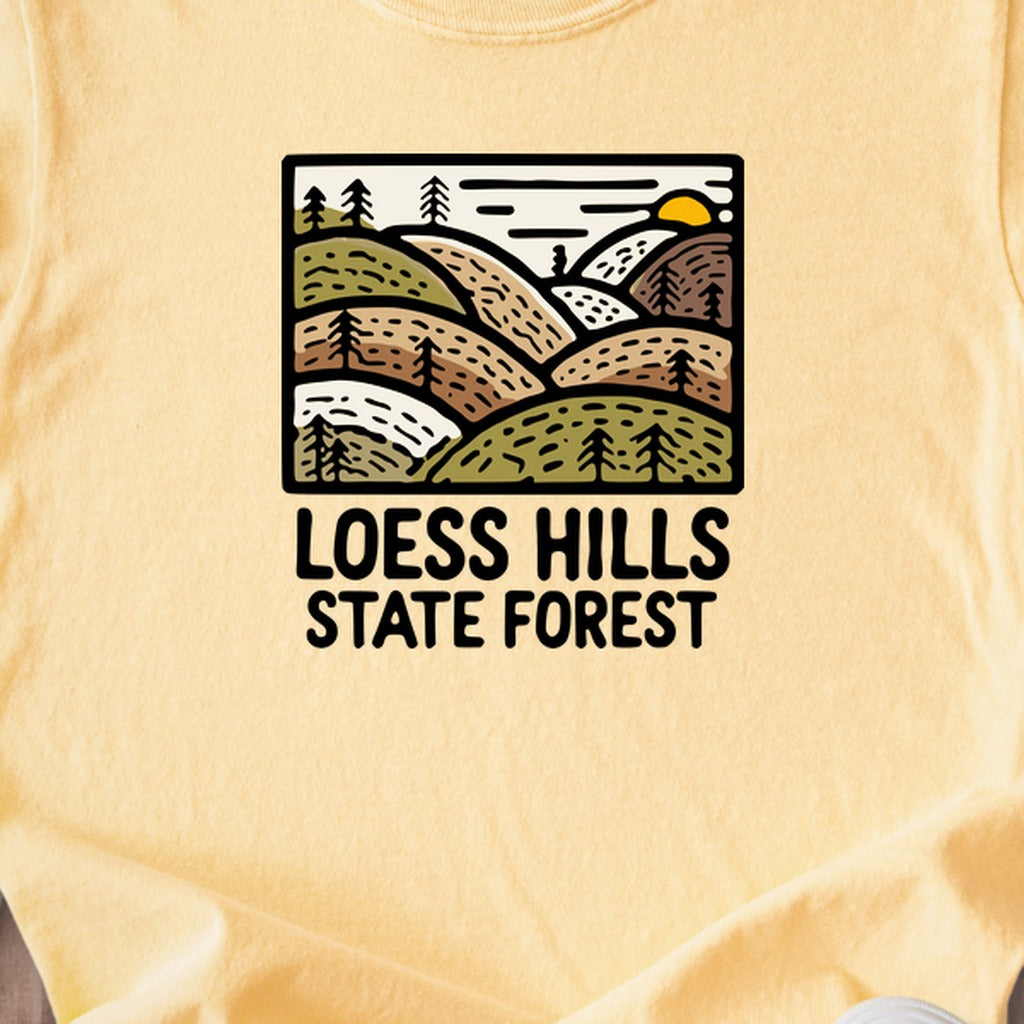 Loess Hills State Forest Kids Cotton T-Shirt