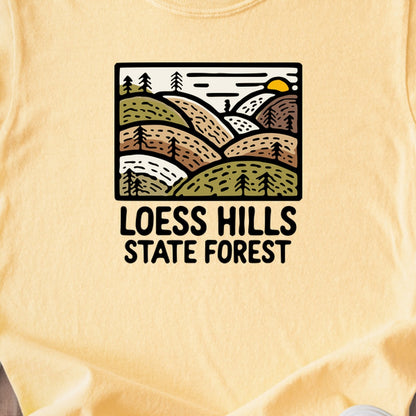 Loess Hills State Forest Kids Cotton T-Shirt