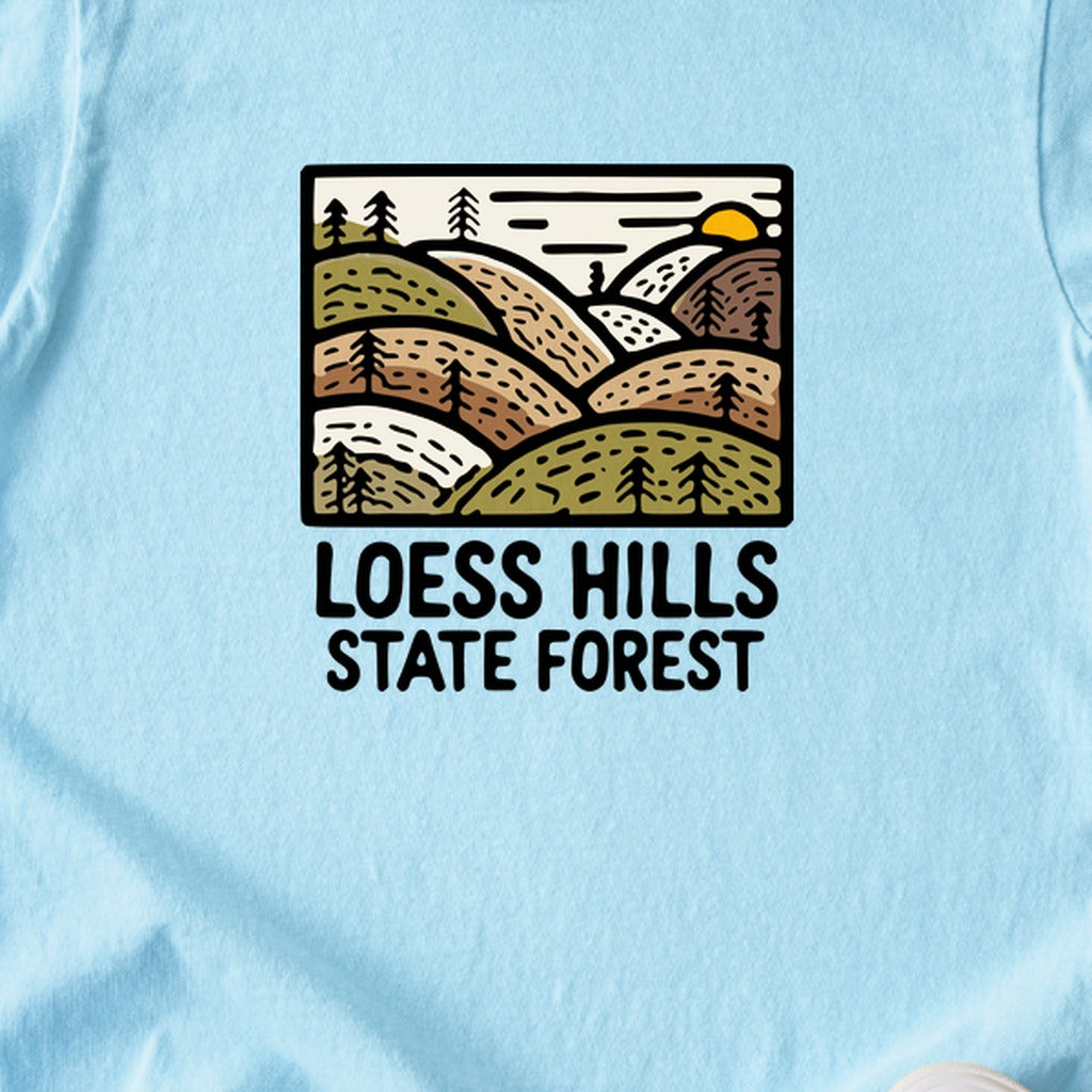 Loess Hills State Forest Kids Cotton T-Shirt
