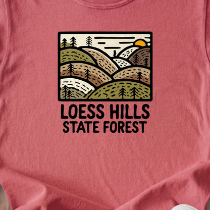 Loess Hills State Forest Kids Cotton T-Shirt