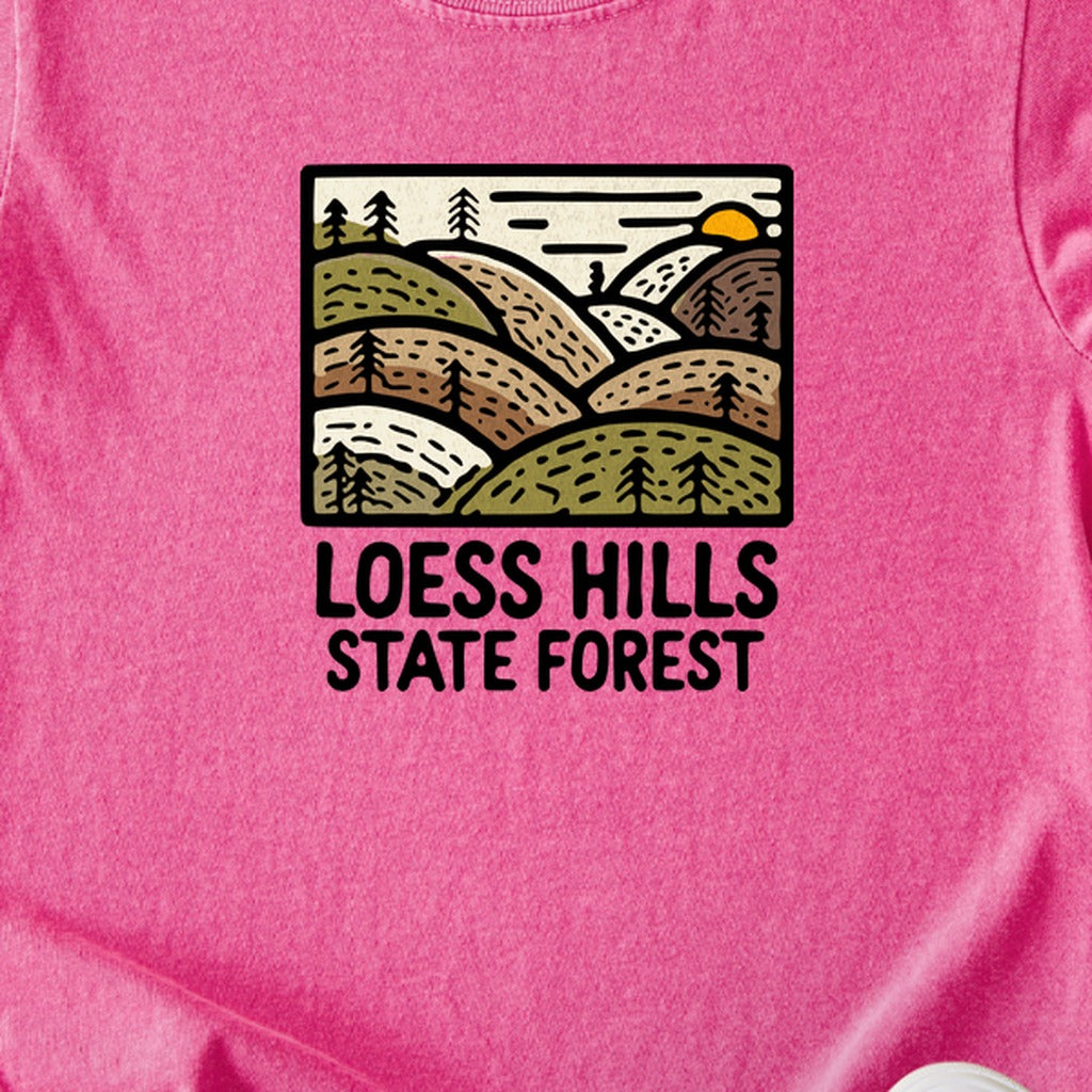 Loess Hills State Forest Kids Cotton T-Shirt