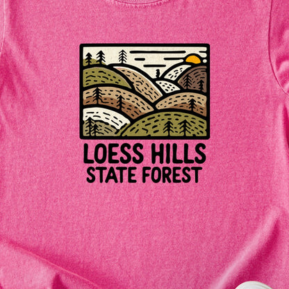 Loess Hills State Forest Kids Cotton T-Shirt