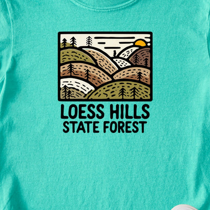Loess Hills State Forest Kids Cotton T-Shirt
