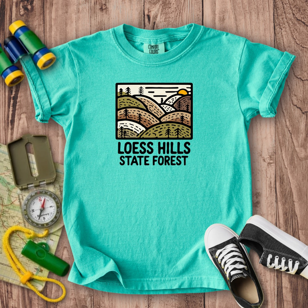 Loess Hills State Forest Kids Cotton T-Shirt