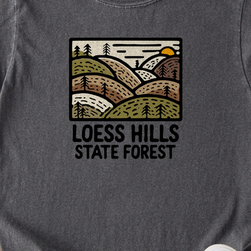 Loess Hills State Forest Kids Cotton T-Shirt
