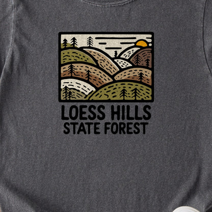 Loess Hills State Forest Kids Cotton T-Shirt