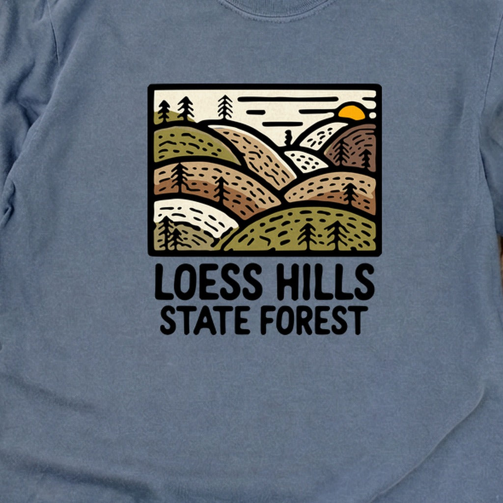 Loess Hills State Forest Cotton Long Sleeve