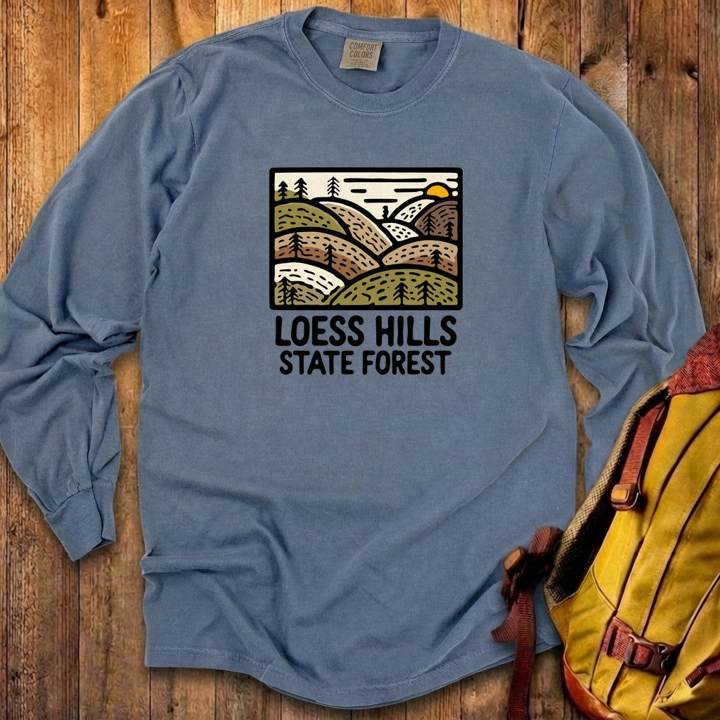Loess Hills State Forest Cotton Long Sleeve
