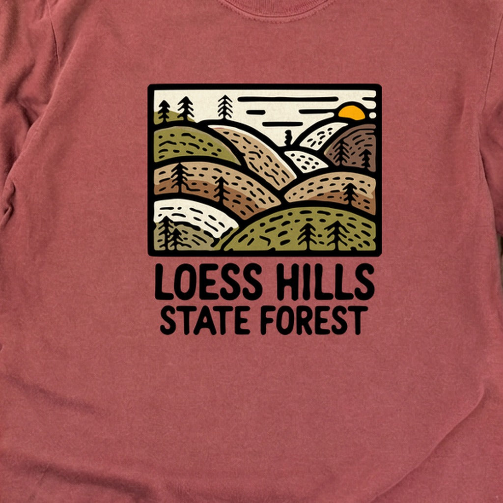 Loess Hills State Forest Cotton Long Sleeve