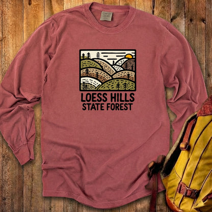 Loess Hills State Forest Cotton Long Sleeve