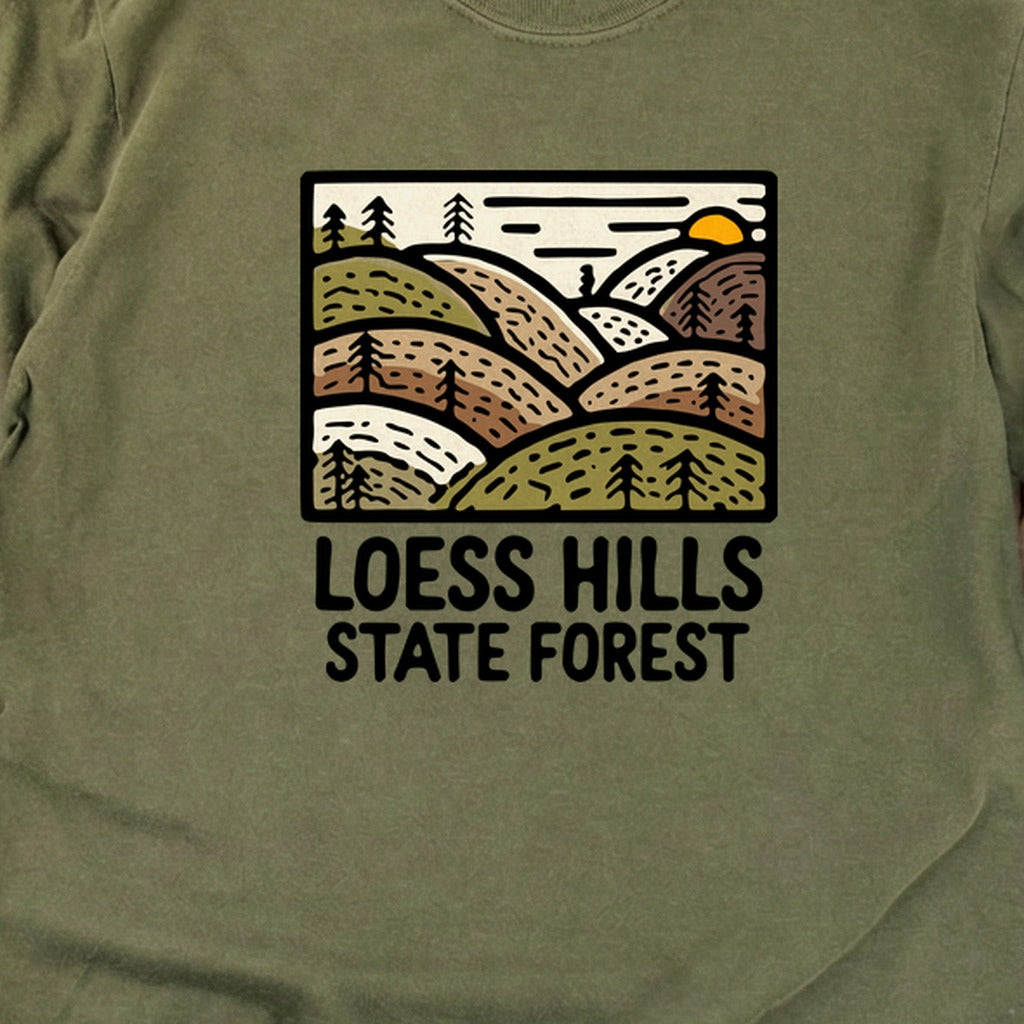 Loess Hills State Forest Cotton Long Sleeve