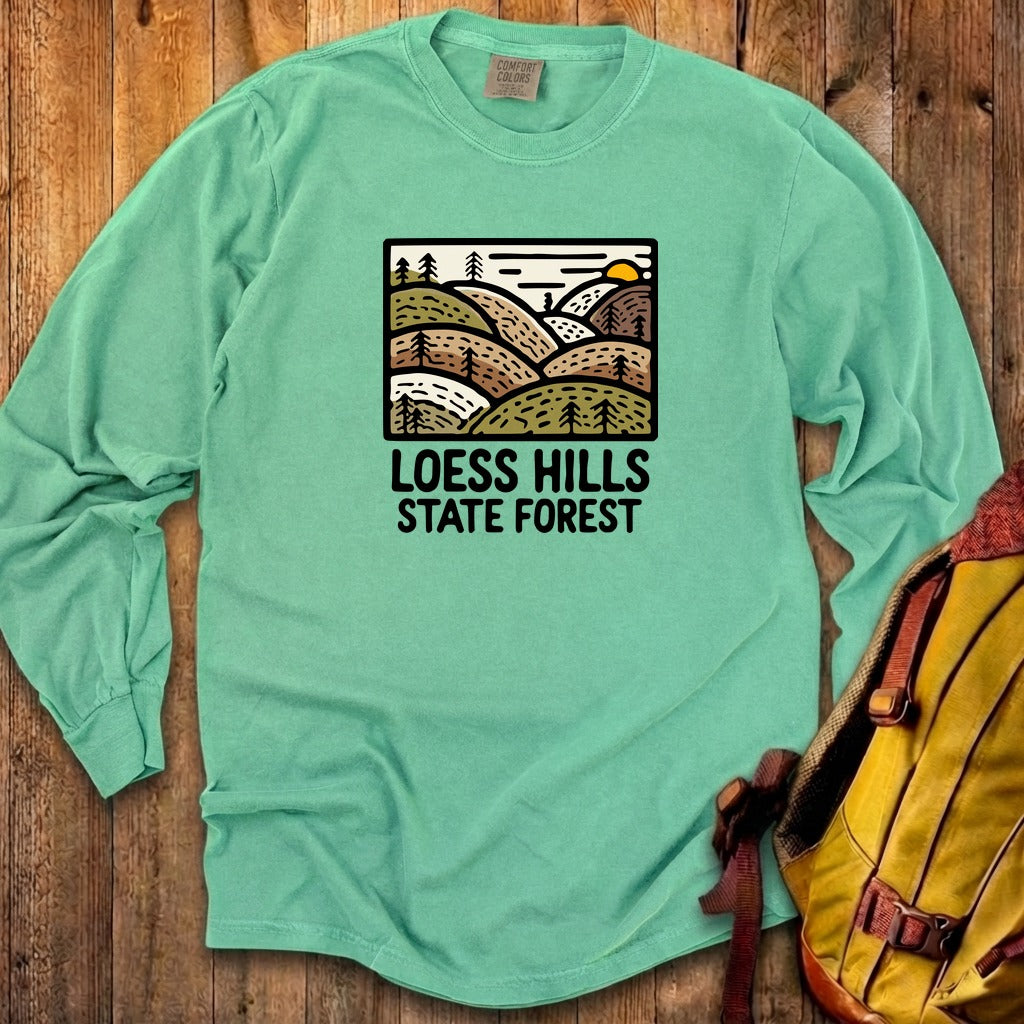 Loess Hills State Forest Cotton Long Sleeve