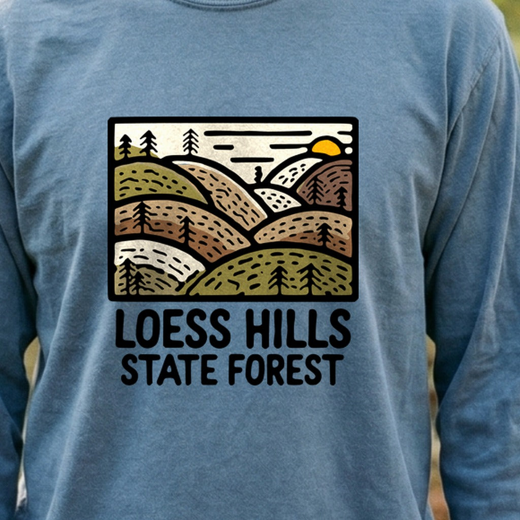 Loess Hills State Forest Cotton Long Sleeve