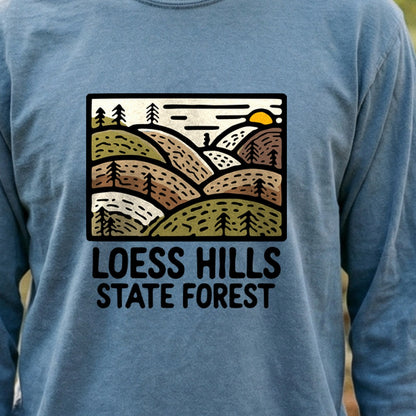 Loess Hills State Forest Cotton Long Sleeve
