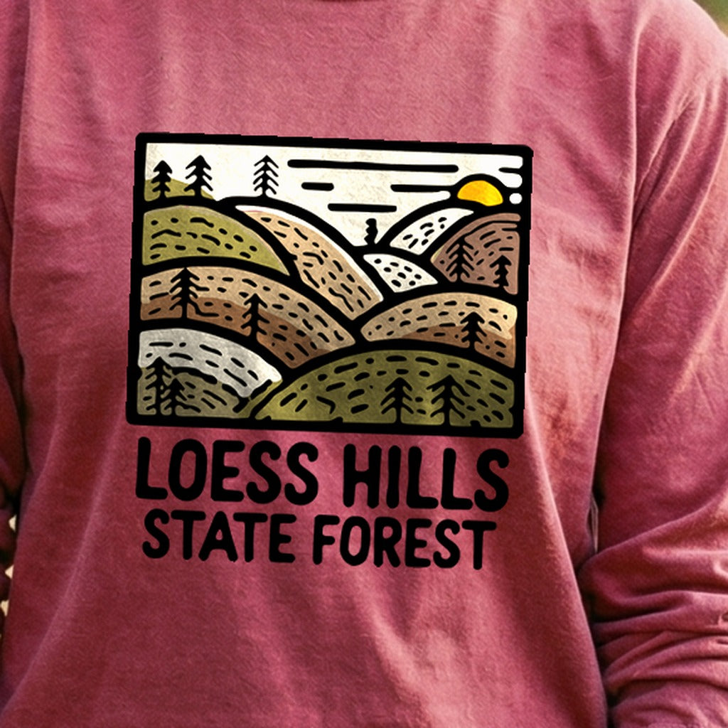 Loess Hills State Forest Cotton Long Sleeve