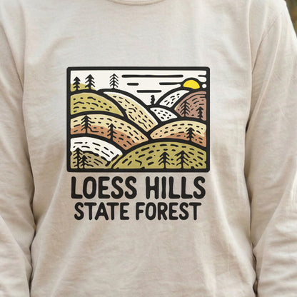 Loess Hills State Forest Cotton Long Sleeve