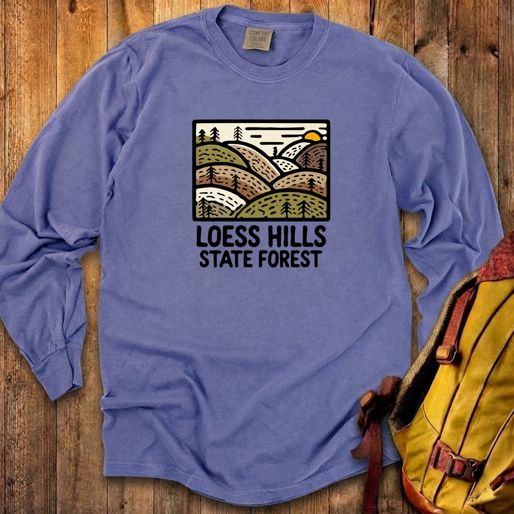 Loess Hills State Forest Cotton Long Sleeve