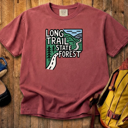 Long Trail State Forest Cotton T-Shirt