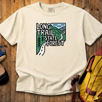 Long Trail State Forest Cotton T-Shirt