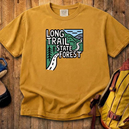 Long Trail State Forest Cotton T-Shirt