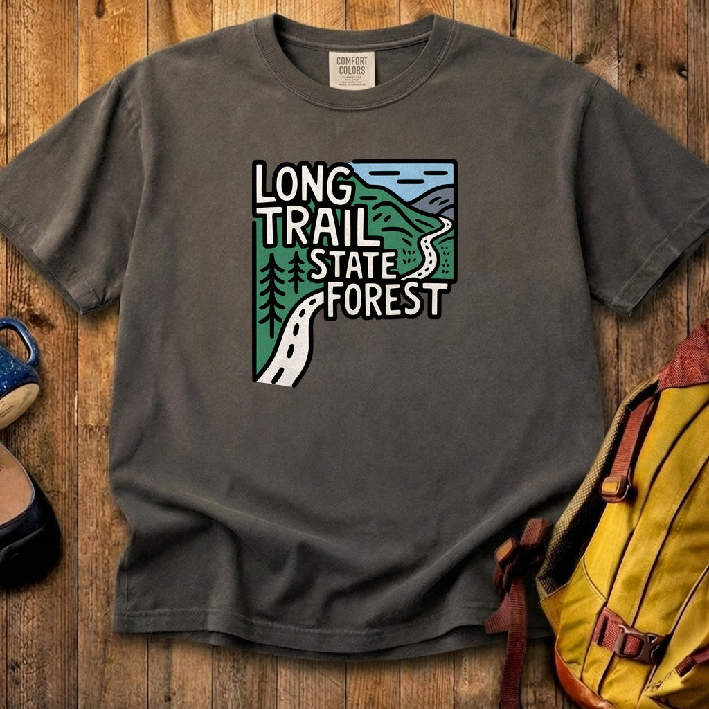 Long Trail State Forest Cotton T-Shirt