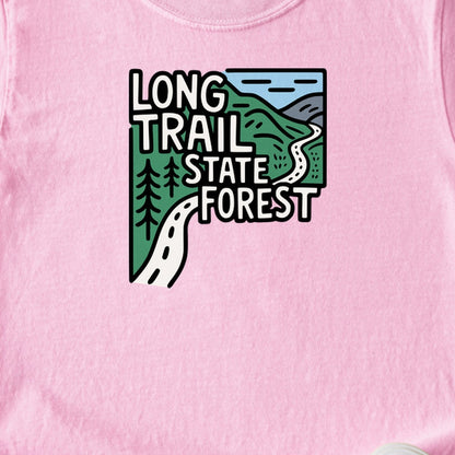 Long Trail State Forest Kids Cotton T-Shirt