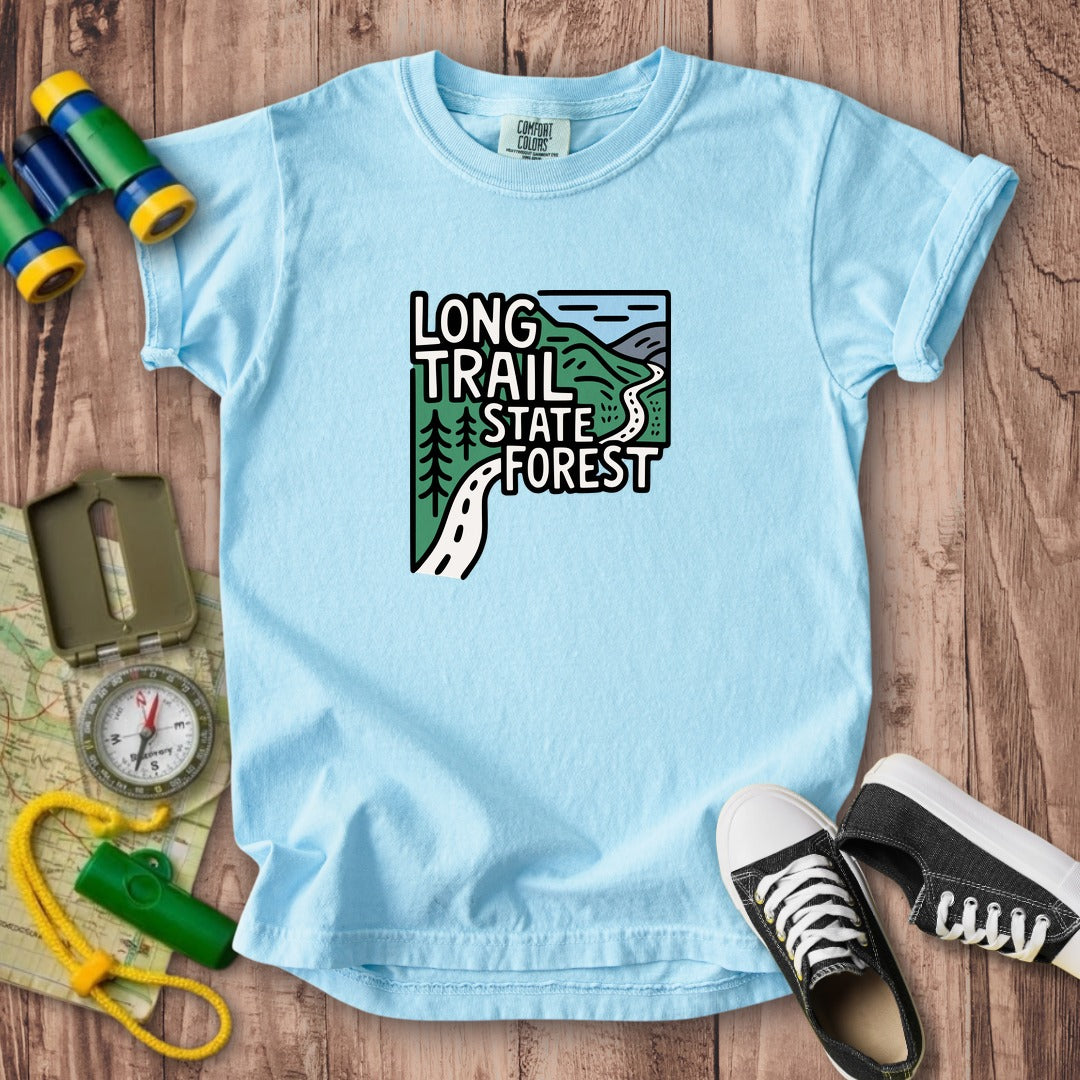 Long Trail State Forest Kids Cotton T-Shirt