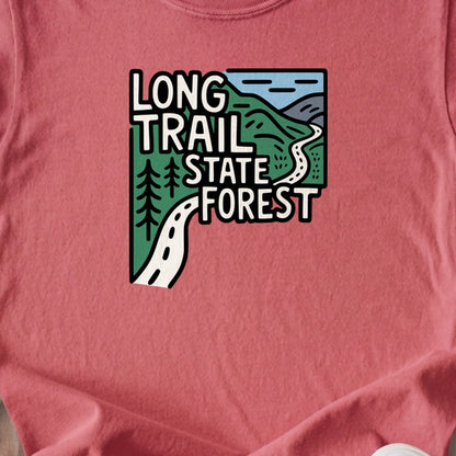 Long Trail State Forest Kids Cotton T-Shirt
