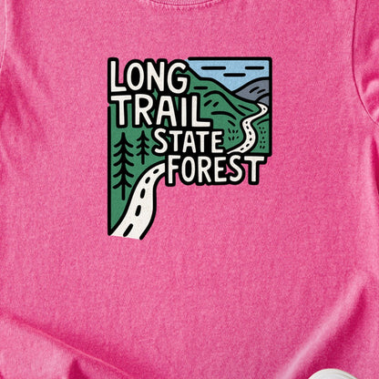 Long Trail State Forest Kids Cotton T-Shirt