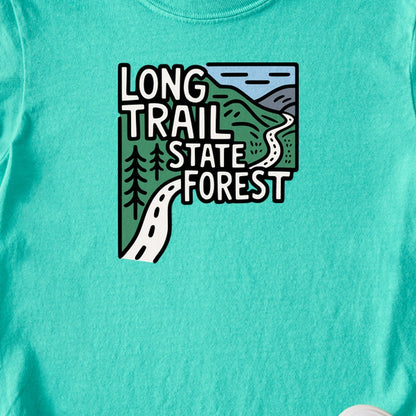 Long Trail State Forest Kids Cotton T-Shirt