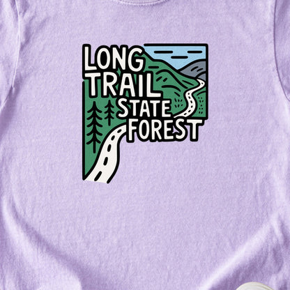 Long Trail State Forest Kids Cotton T-Shirt