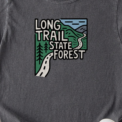 Long Trail State Forest Kids Cotton T-Shirt