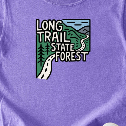 Long Trail State Forest Kids Cotton T-Shirt