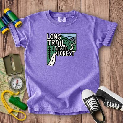 Long Trail State Forest Kids Cotton T-Shirt