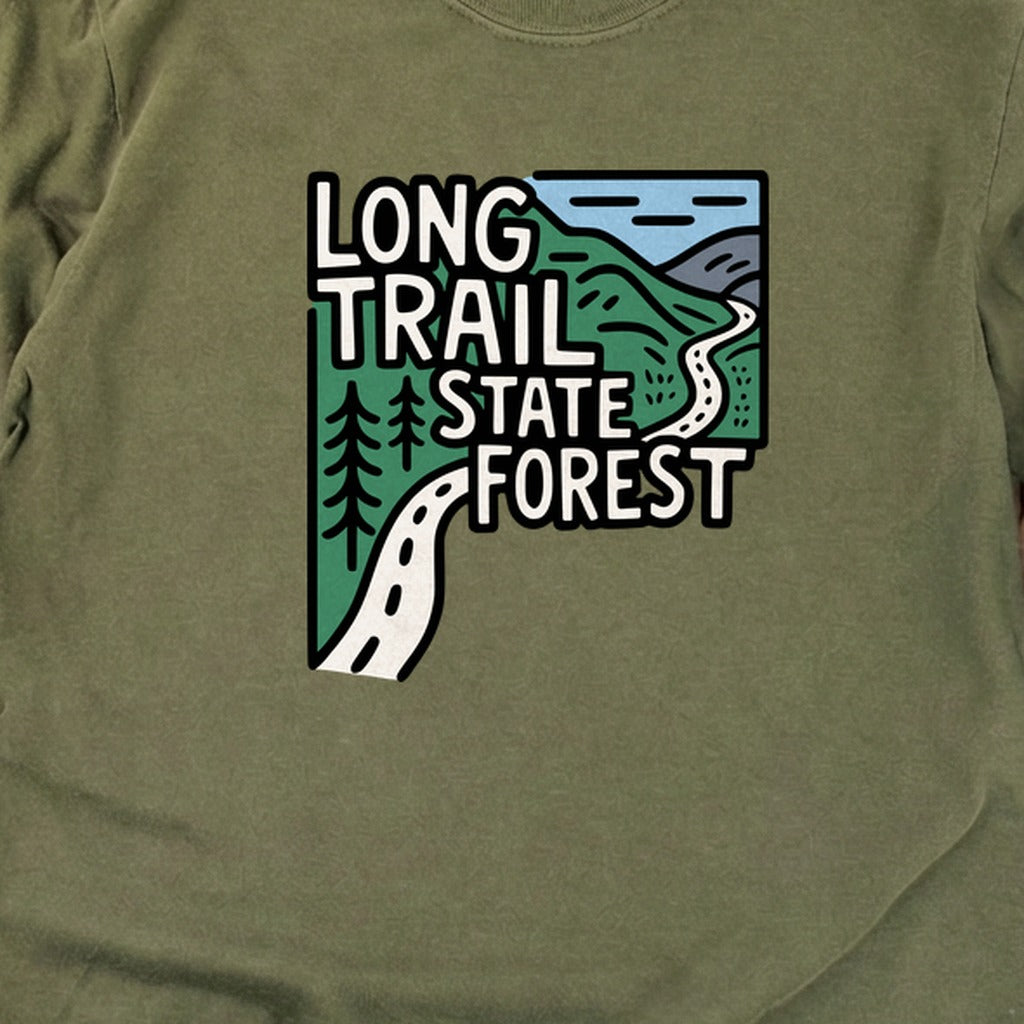 Long Trail State Forest Cotton Long Sleeve