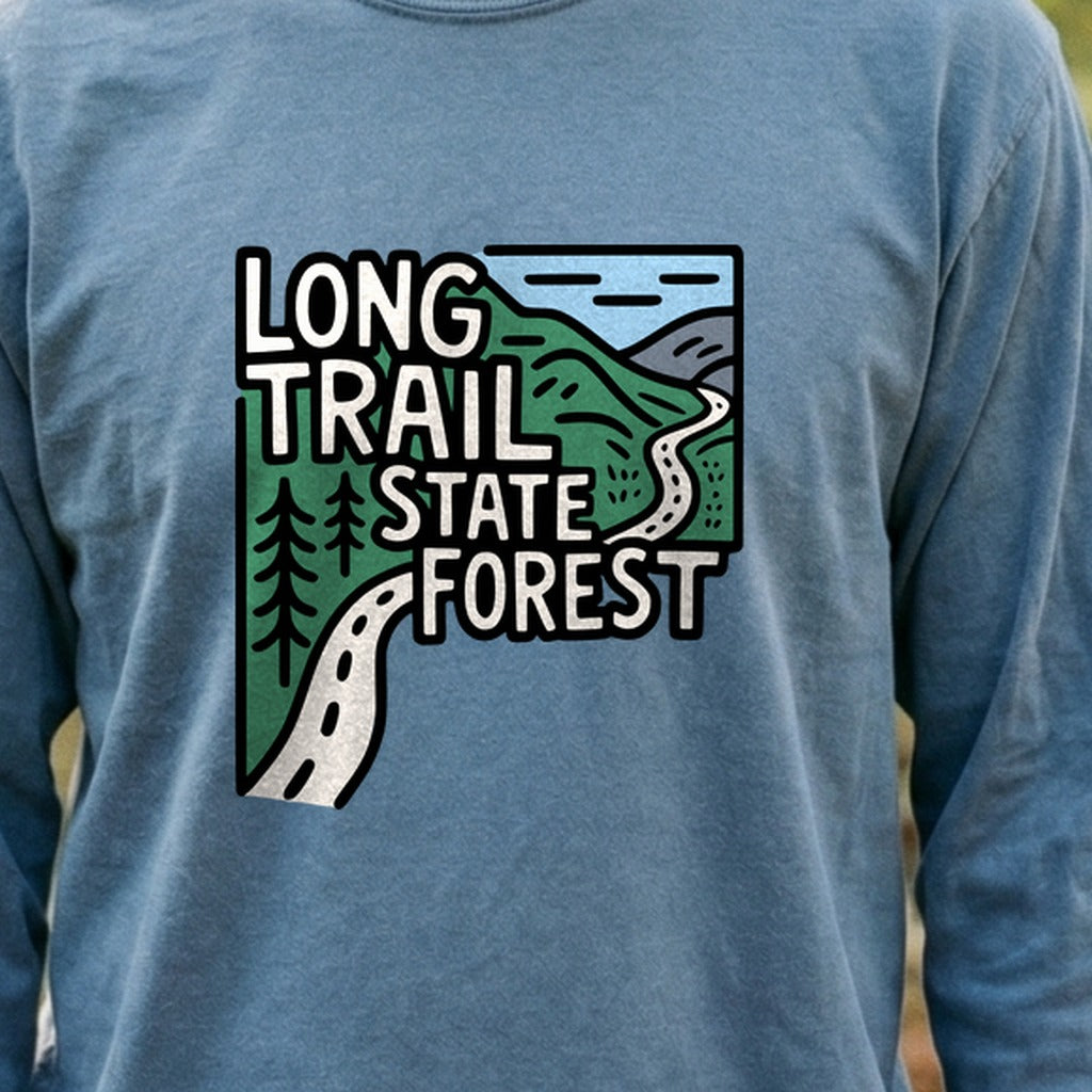 Long Trail State Forest Cotton Long Sleeve