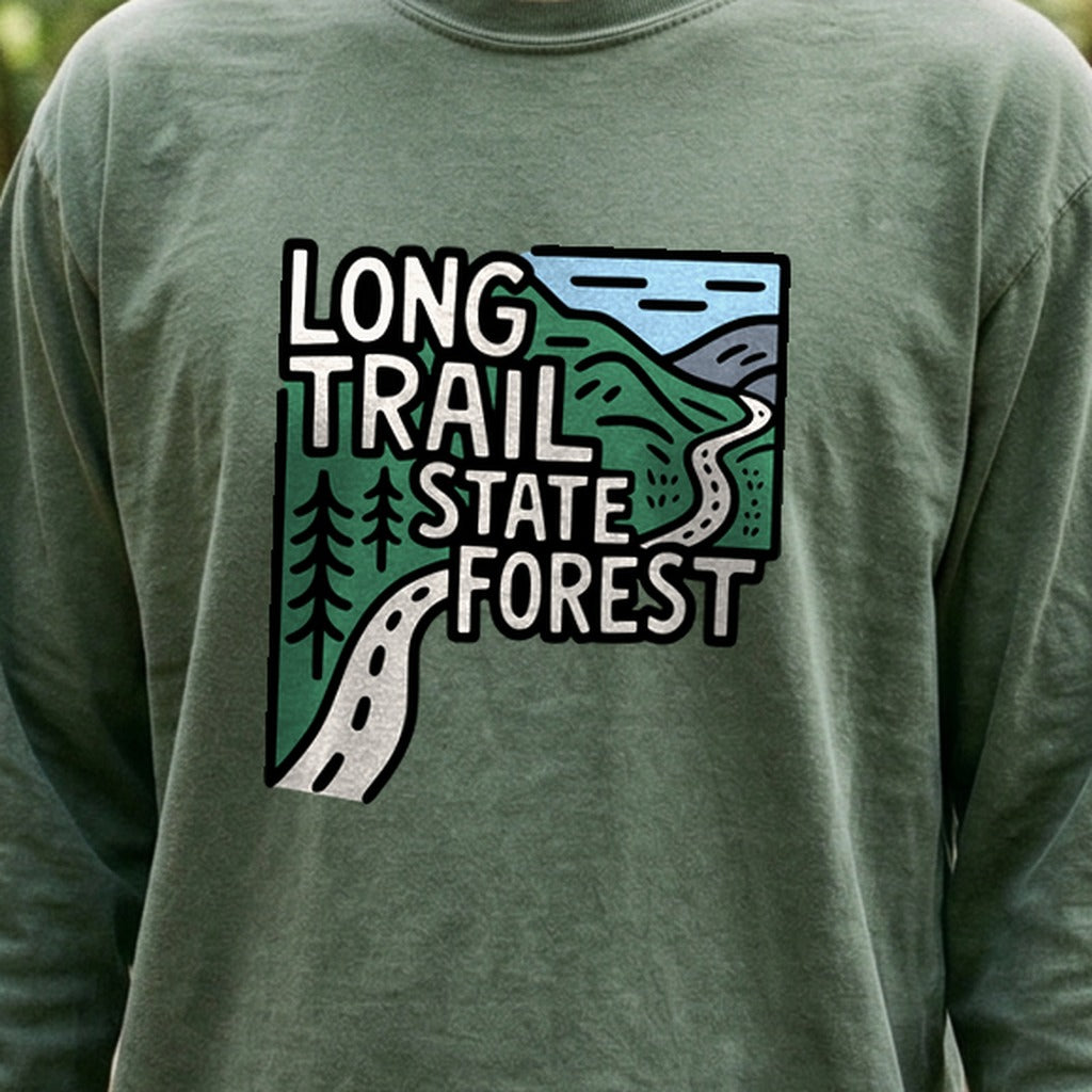 Long Trail State Forest Cotton Long Sleeve