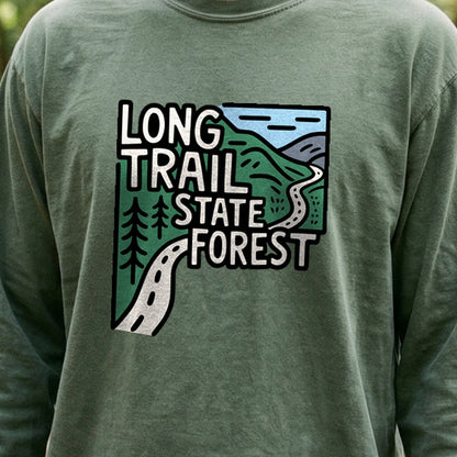 Long Trail State Forest Cotton Long Sleeve