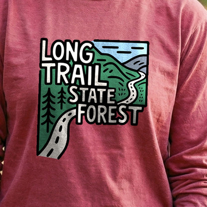 Long Trail State Forest Cotton Long Sleeve