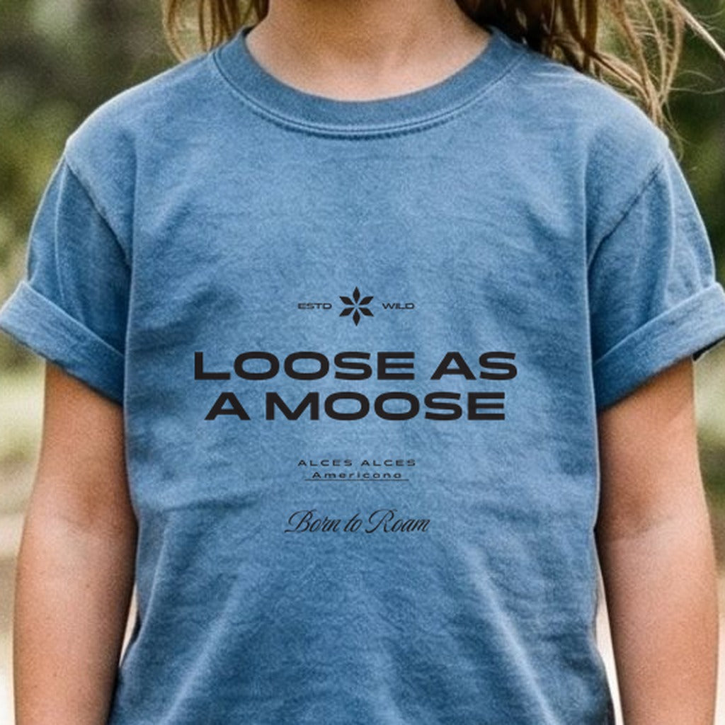 Loose as a Moose Kids Cotton T-Shirt