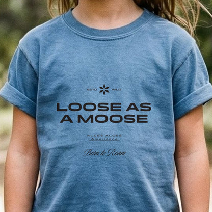 Loose as a Moose Kids Cotton T-Shirt