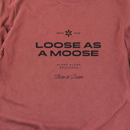 Loose as a Moose Cotton Long Sleeve