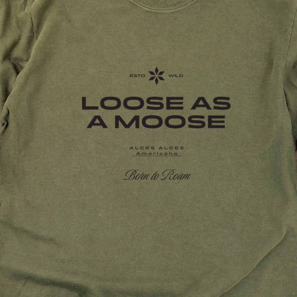 Loose as a Moose Cotton Long Sleeve