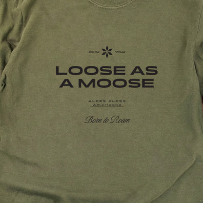 Loose as a Moose Cotton Long Sleeve