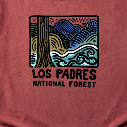 Los Padres National Forest Cotton T-Shirt